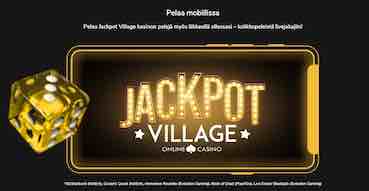 Jackpot Village toimii myös mobiilissa