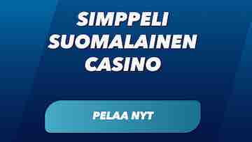 SuperNopea Casino slogan sinisellä taustalla